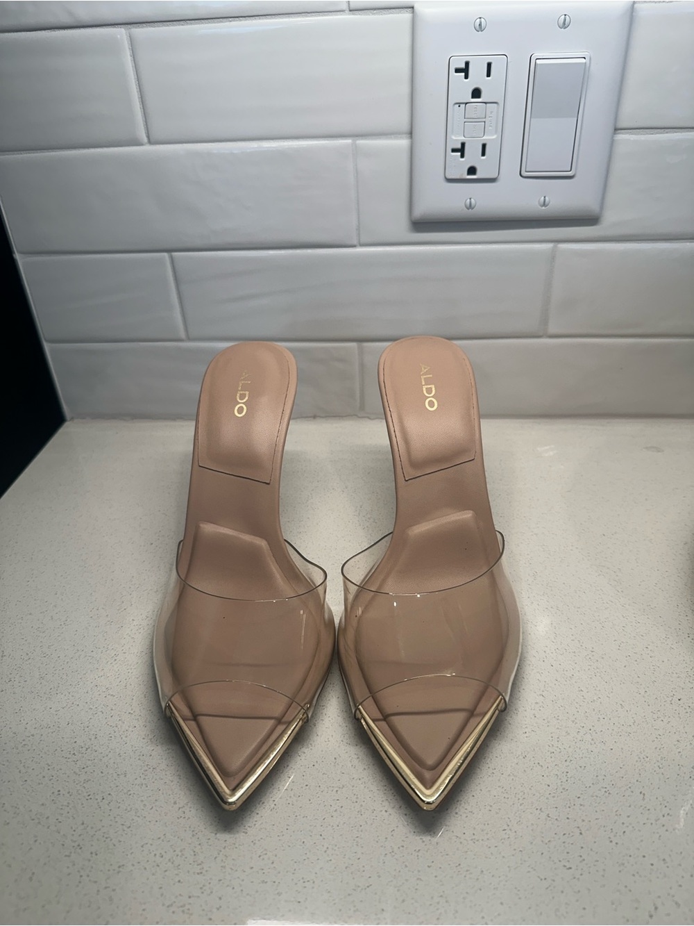 ALDO Nude  Pointed heels